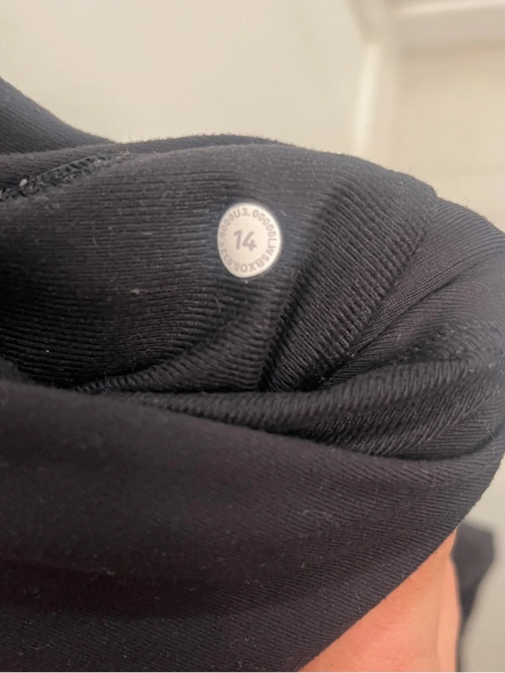 Lululemon Ready to Rulu sz 14 women's Black Drawstring Joggers